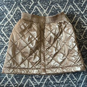 Athleta Girl XL quilted mini-skirt